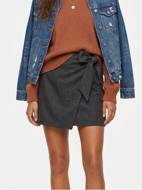 WILFRED | ARITZIA WRAP FRONT SKIRT